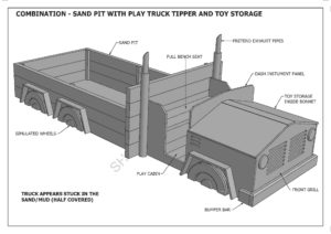 Truck Sand Pit V01