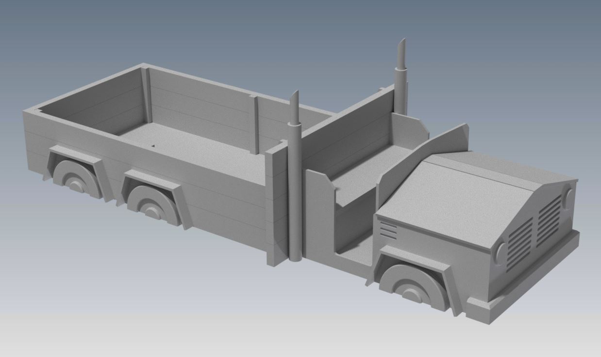 BOGGED TRUCK V01 with Toy Storage and Sand Pit