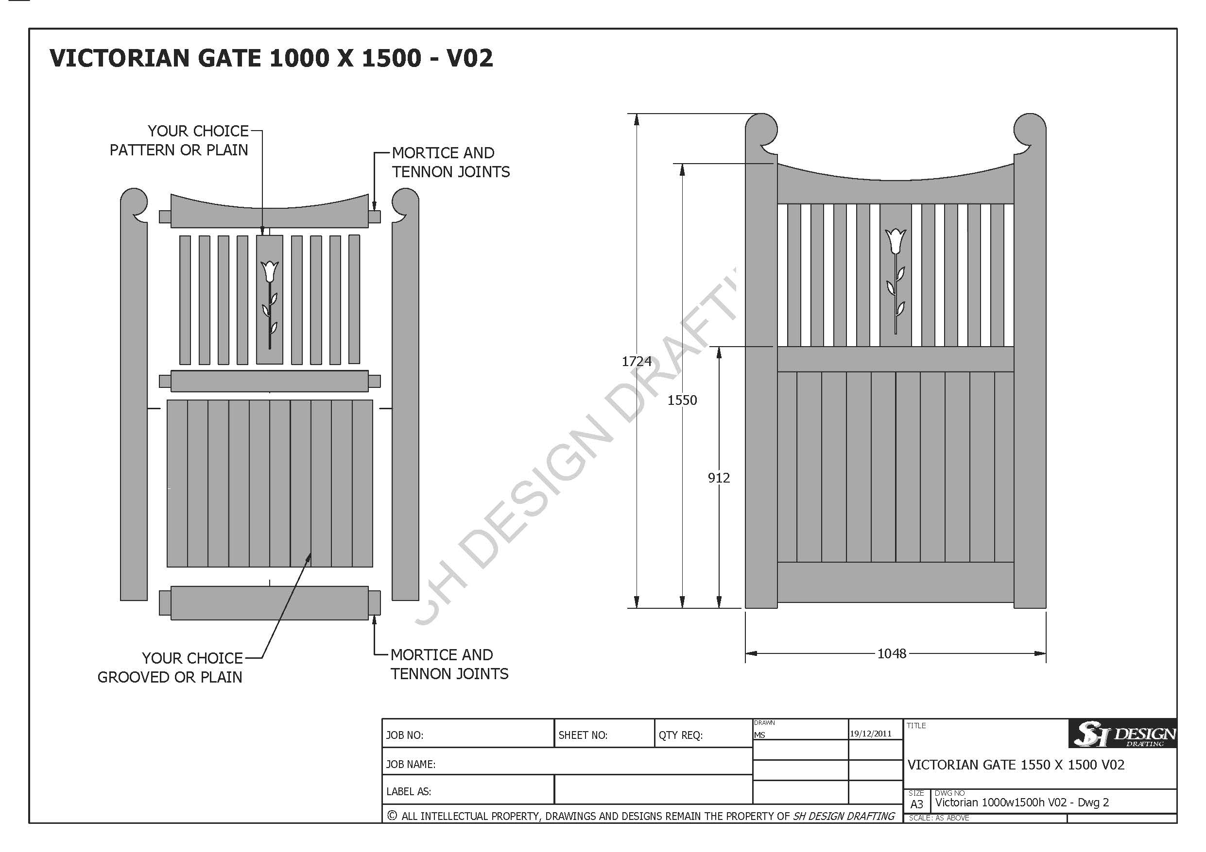 Victorian Gate 1000 x 1500 - V02